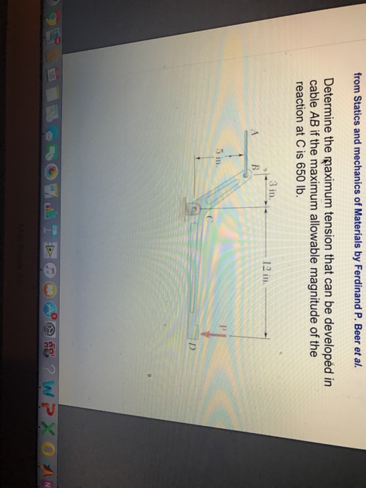 Solved Determine the maximum tension that can be developed | Chegg.com