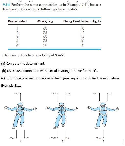 Solved use the gauss elimination algorithm in matlab and chegg