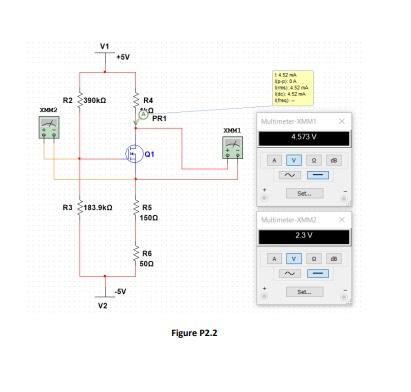 Solved Problem 2: Consider the Cs amplifier shown on Figure | Chegg.com