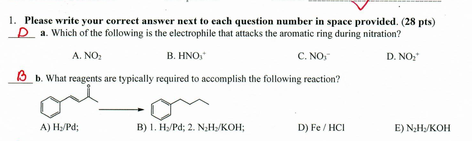 Solved 1. Please Write Your Correct Answer Next To Each | Chegg.com