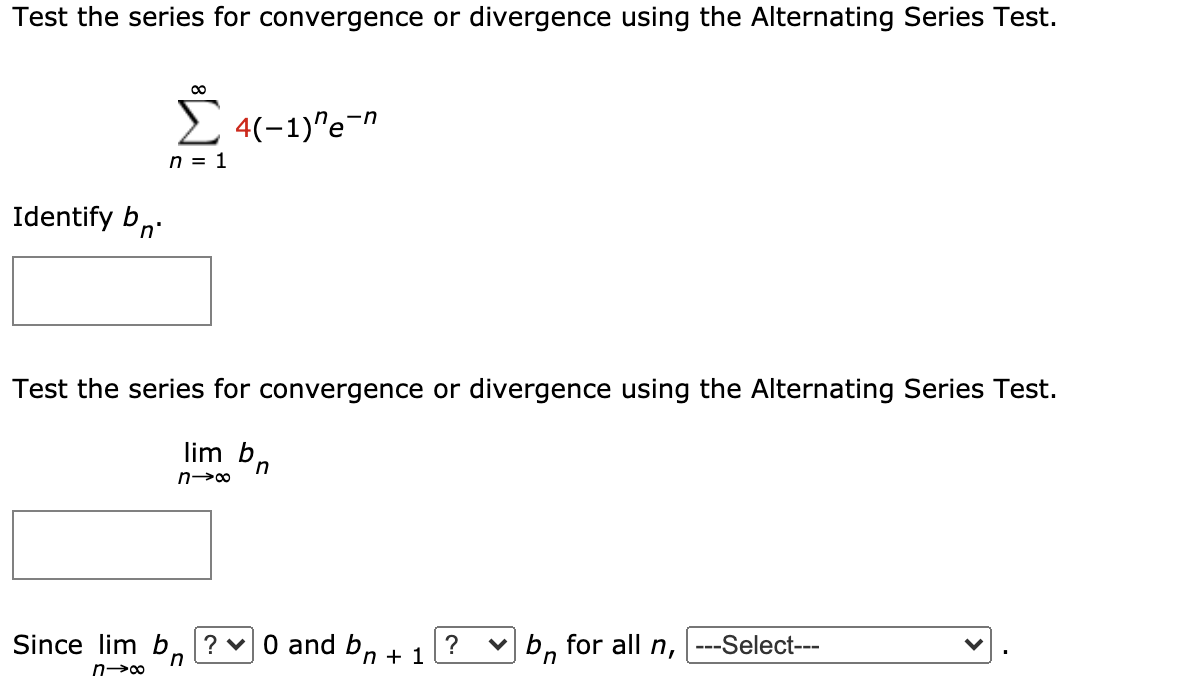 Solved Test The Series For Convergence Or Divergence Using 8780