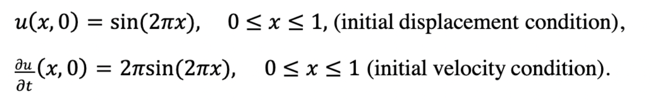Set both intial conditions to one variable, u0 , | Chegg.com
