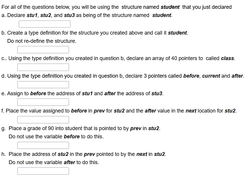 Solved For all of the questions below, you will be using the | Chegg.com