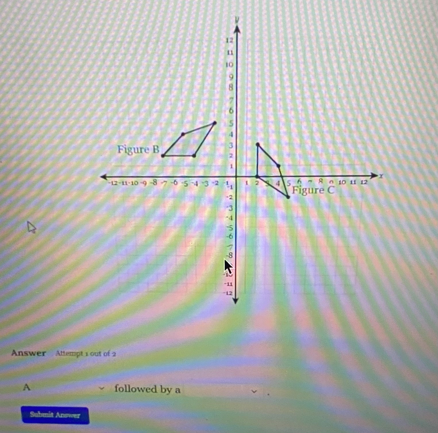 Determine A Series Of Transformations That Would Map | Chegg.com