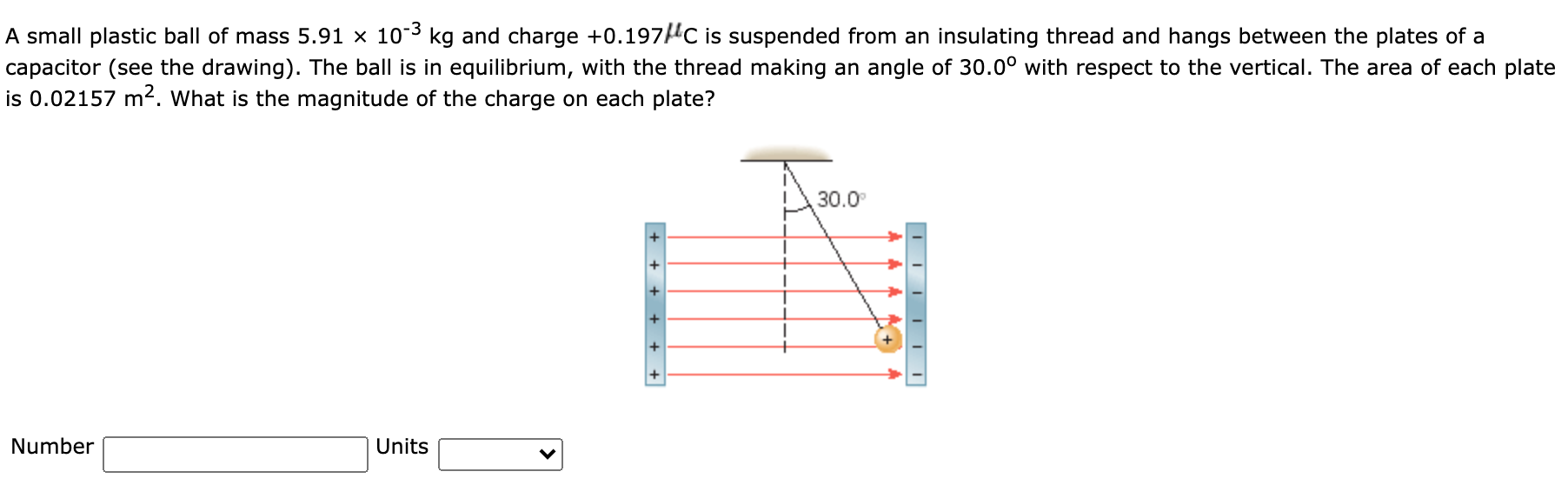 Solved A small plastic ball of mass 5.91 × 103 kg and