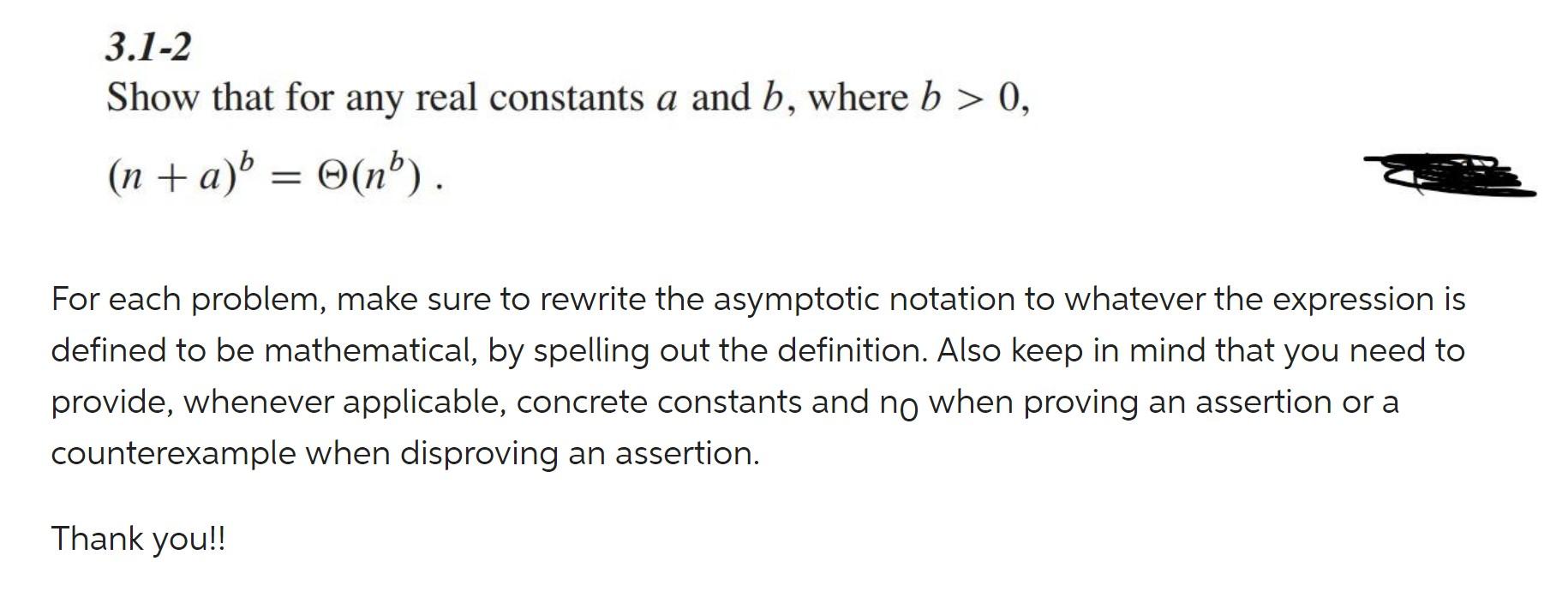 Solved 3.1-2 Show That For Any Real Constants A And B, Where | Chegg.com