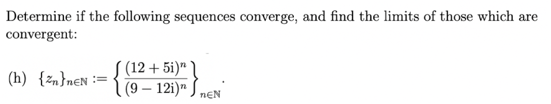Solved Determine if the following sequences converge, and | Chegg.com