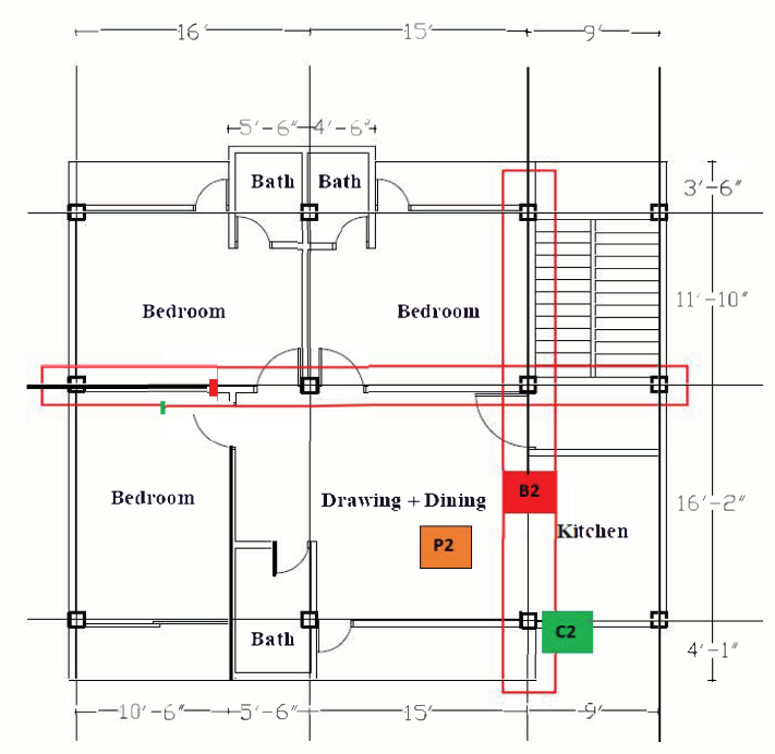 Floor Plan Design With Column | Floor Roma
