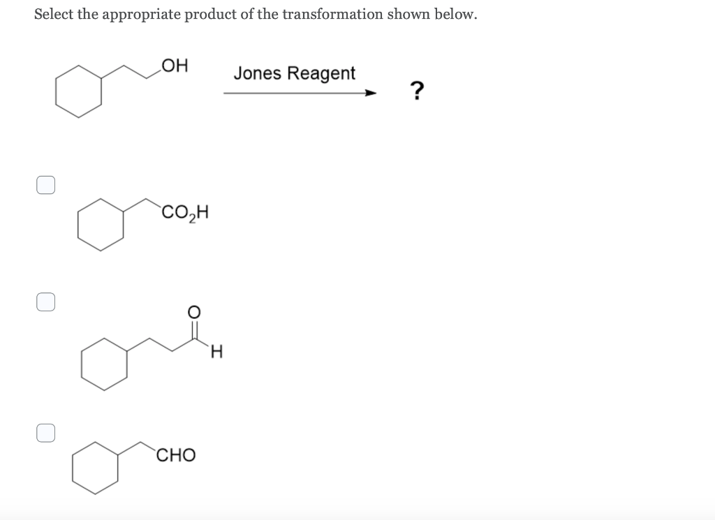 Solved Select the appropriate product of the transformation | Chegg.com