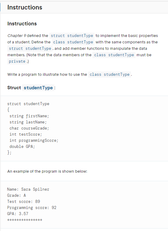 Solved Please help me to correct my c++ programming exercise | Chegg.com