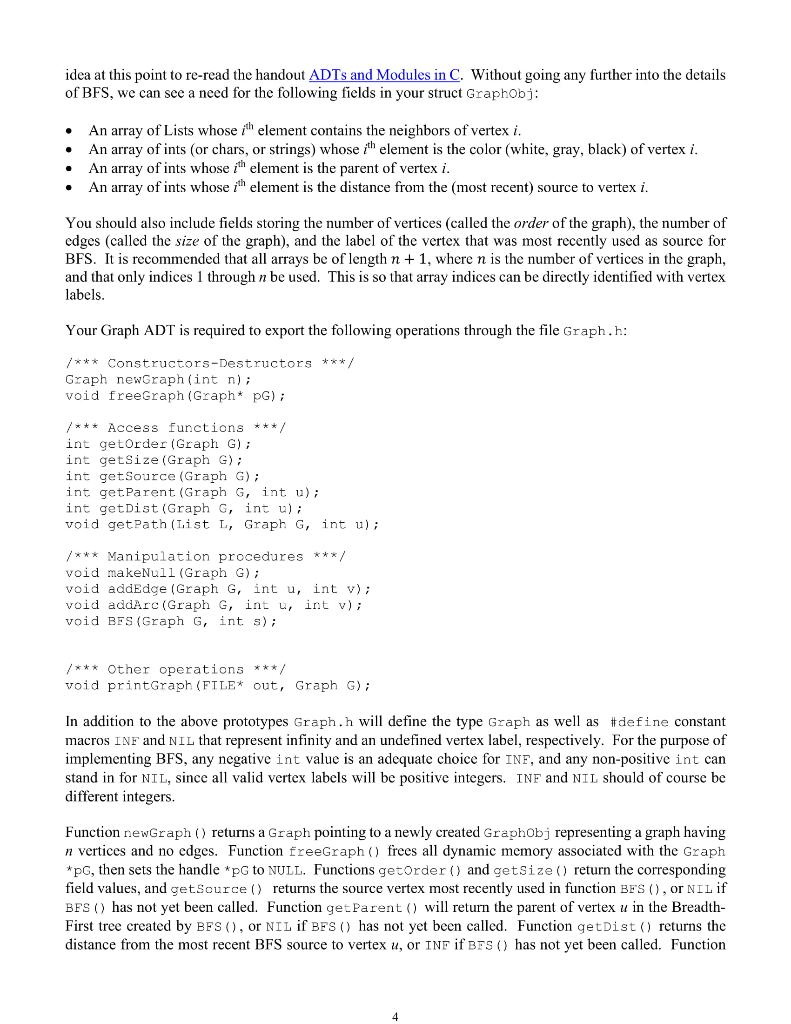 Solved CSE 101 Introduction to Data Structures and | Chegg.com