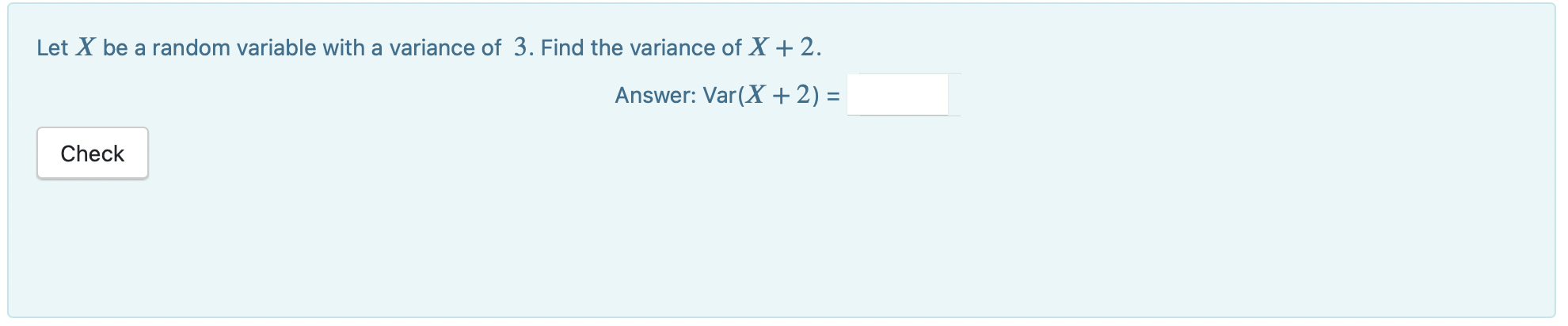 Solved Let X be a random variable with a variance of 3. Find | Chegg.com
