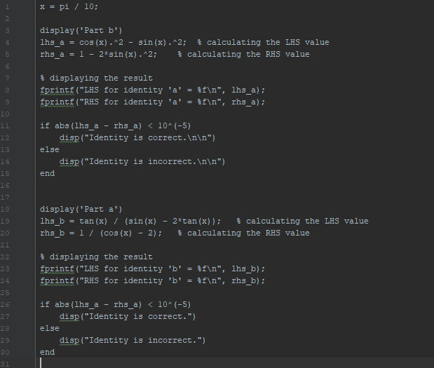 Solved Two Trigonometric Identities Given 1 Tan X 2 X Cos X Sin X 1 2sin1 B Sin X 2tan X Cos X 2 Q