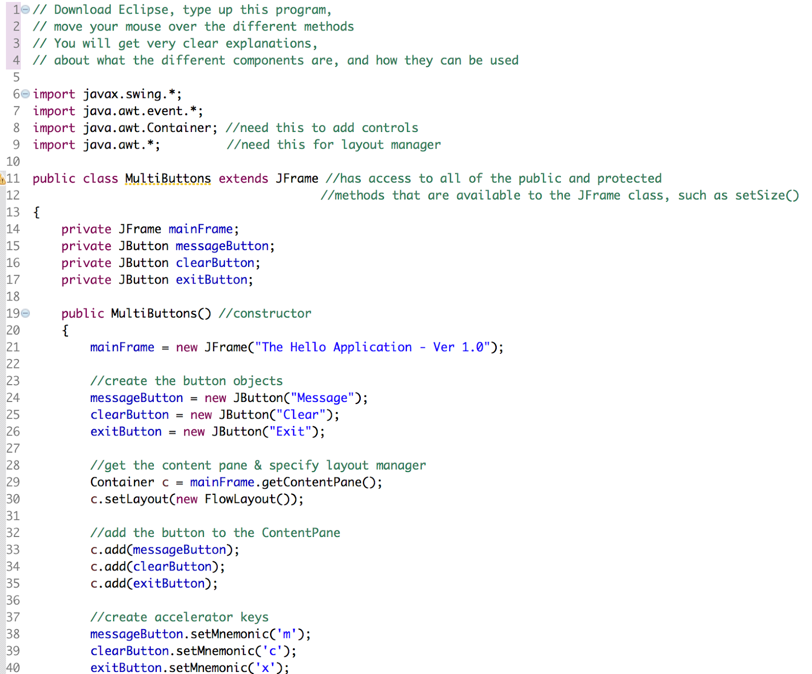 Solved Type up all of the sample programsLinks to an | Chegg.com