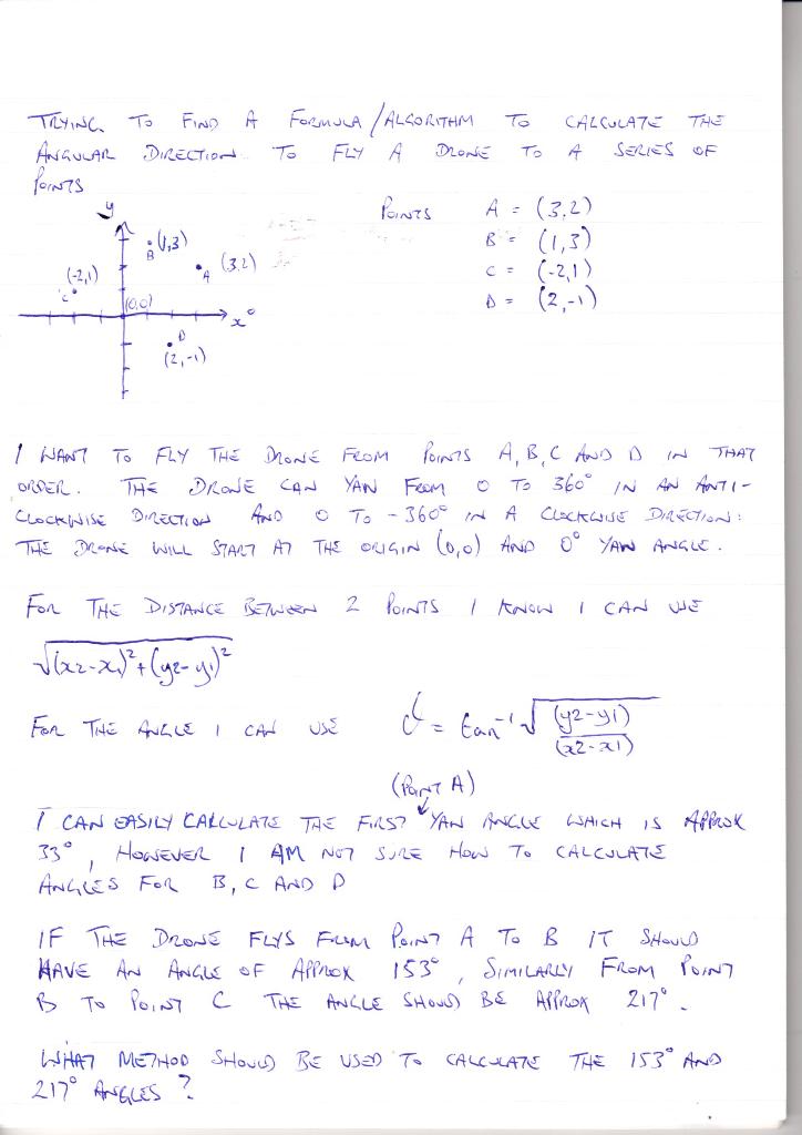 Solved I need to find a formula/algorithm to calculate the | Chegg.com