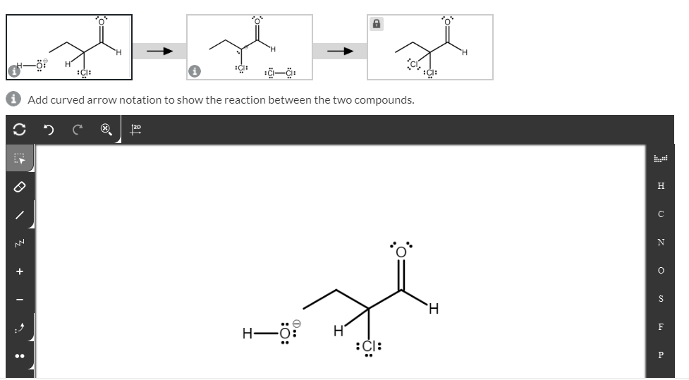 Solved Draw the arrows on the structures in the first two