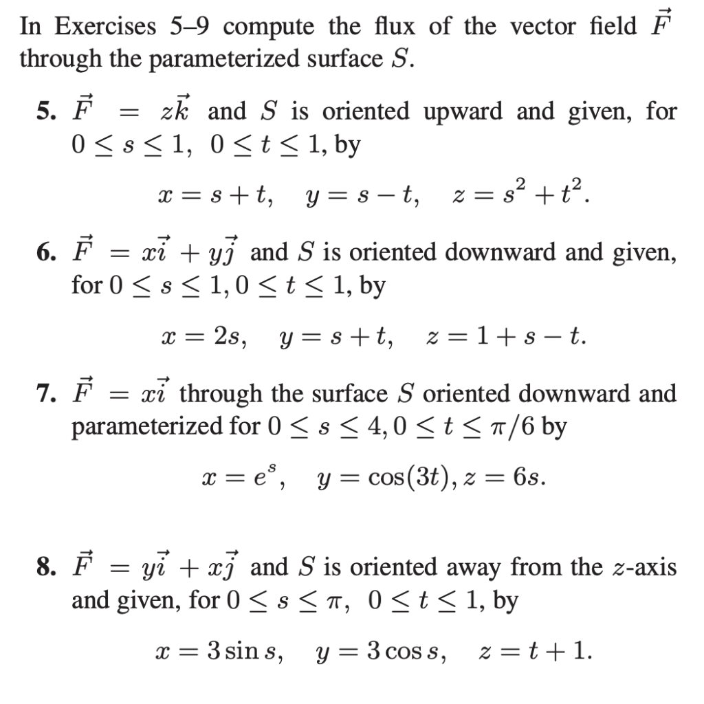 Solved Please Help Me With Problems 5 8 And Show Each S Chegg Com