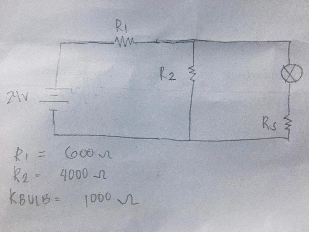 2\v
R? = 600
R? = 4000
KBULB = 1000
R?
ww
?
R?
M
Rs 3