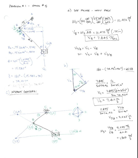 Solved For the shearing mechanism in figure below, and from | Chegg.com