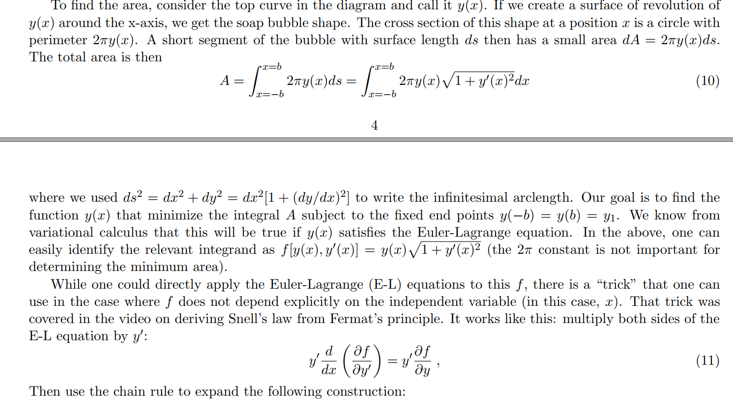 Problem 5: Soap Bubble problem and the calculus of | Chegg.com