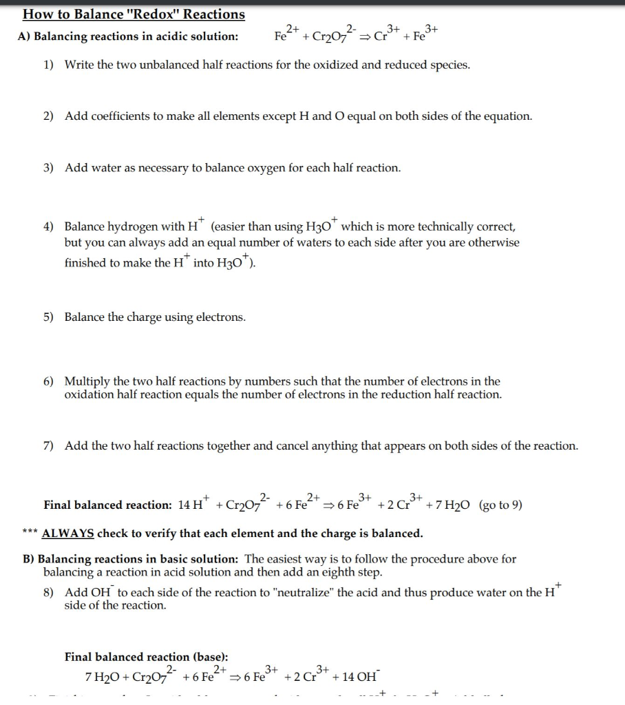 solved-balance-the-following-redox-reaction-in-acidic-then-chegg