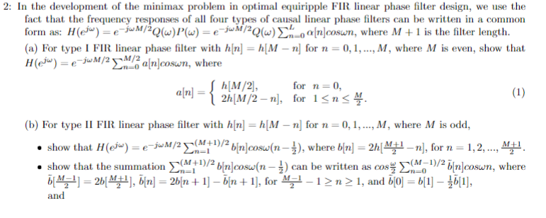 Solved In the development of the minimax problem in optimal | Chegg.com