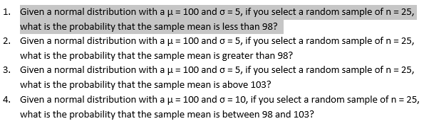 solved-1-given-a-normal-distribution-with-a-u-100-and