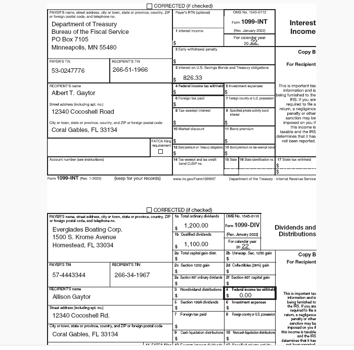 In 2022, Albert received a Form W-2 from his | Chegg.com