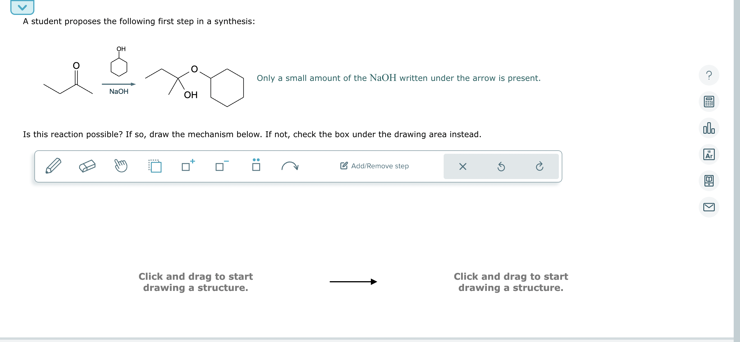 Solved A student proposes the following first step in a | Chegg.com
