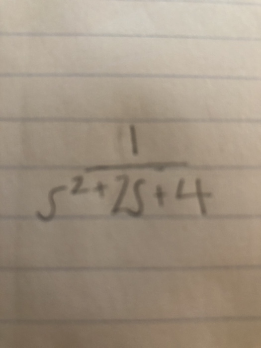 Solved Find partial fraction expansion for the following | Chegg.com