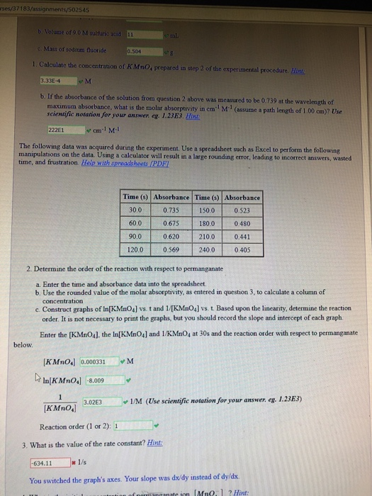 Solved I am having trouble completing question number 3 for | Chegg.com