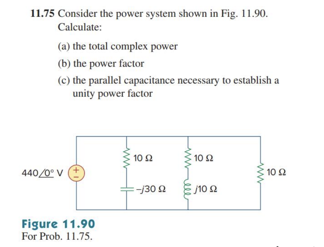 Solved 11.51 For the entire circuit in Fig. 11.70, | Chegg.com