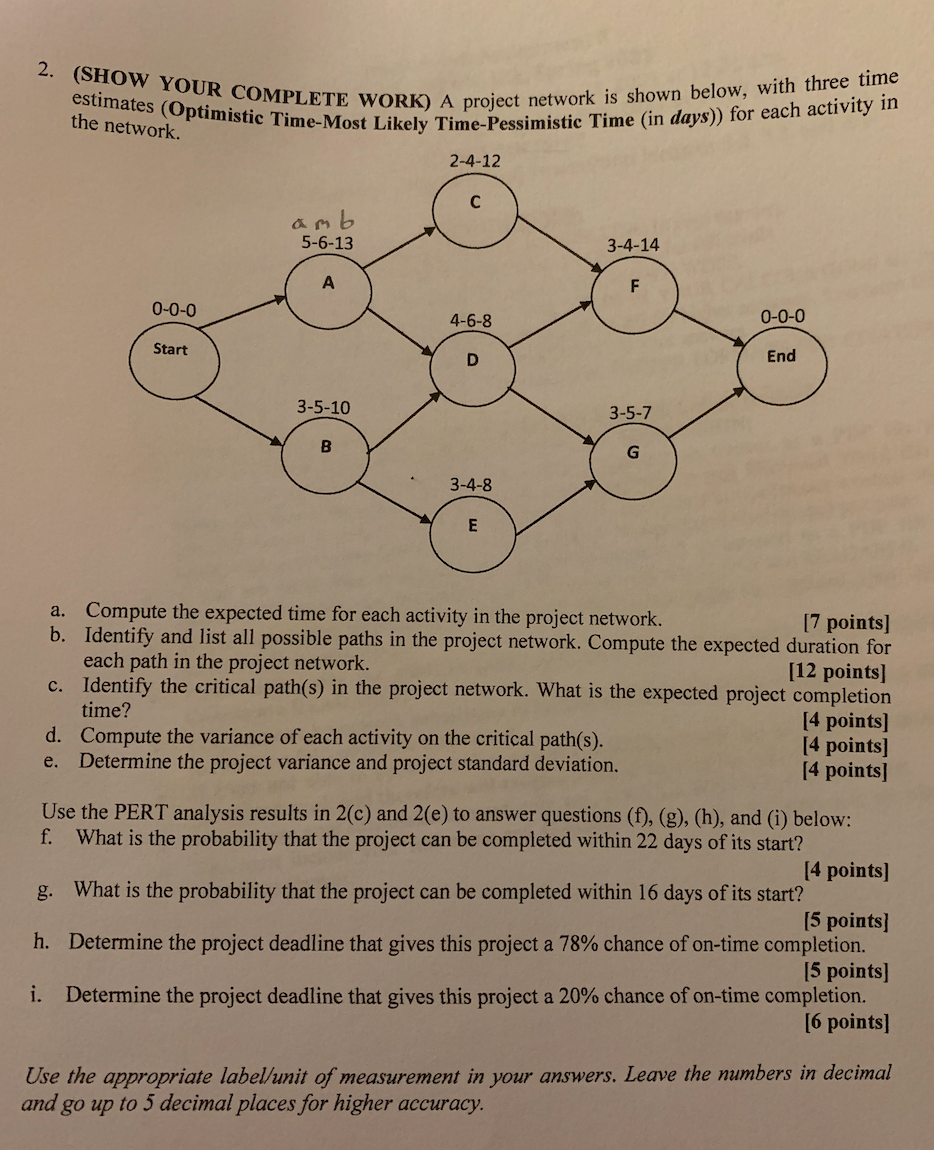 Solved I Would Like To Know If I Did F G H And I Corre Chegg Com