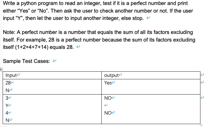 Solved Write a python program to read an integer, test if it | Chegg.com