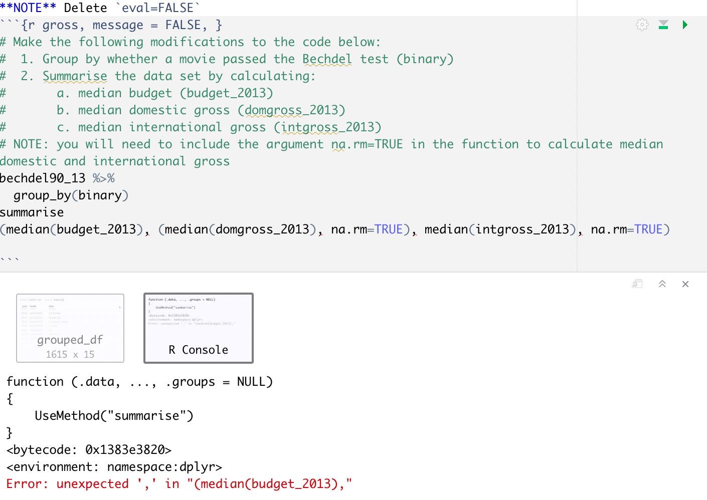 Solved Hi - I am using R studio in my statistics class. I | Chegg.com