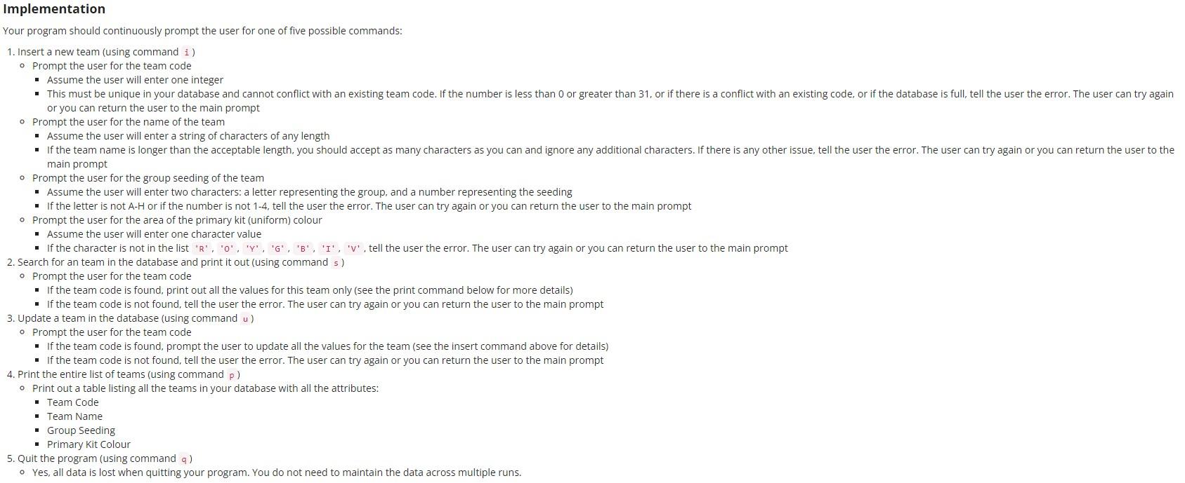 Solved Purpose This assignment will ask you to apply the | Chegg.com