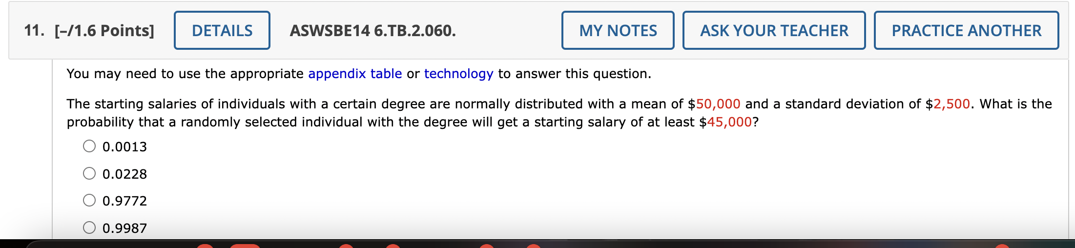Solved You may need to use the appropriate appendix table or | Chegg.com