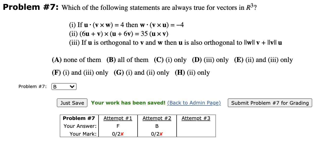 Solved Problem 7 Which Of The Following Statements Are Chegg Com