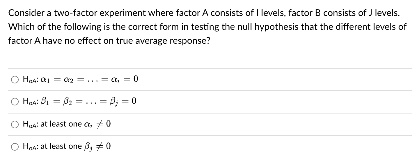 solved-a-in-a-two-factor-experiment-where-factor-a-consists-chegg