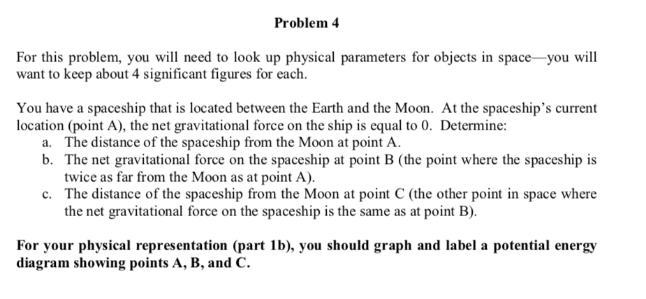 Solved Problem 4 you will For this problem, you will need to | Chegg.com