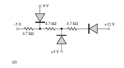 Solved Find the Q-point for the diodes in the circuits in | Chegg.com