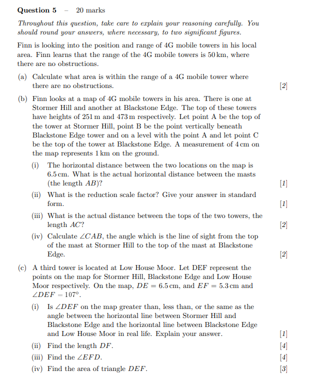 Solved Question 5 - 20 marks Throughout this question, take | Chegg.com