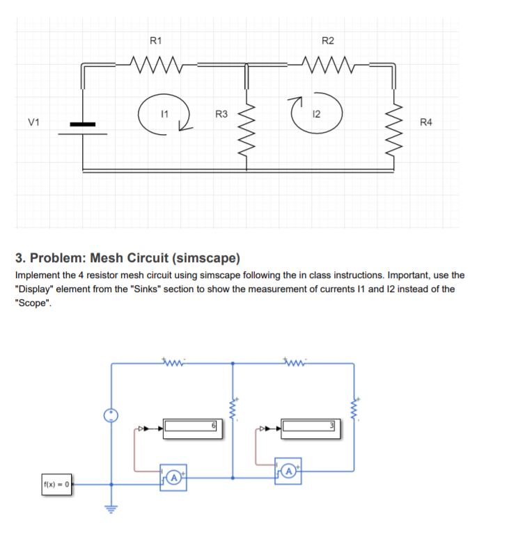 Solved 1. Problem: Simple resistor circuit Follow the steps | Chegg.com