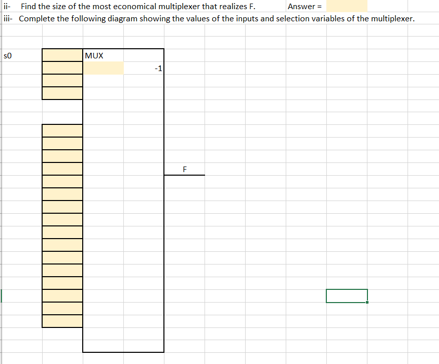 Solved 9- Given the following Boolean function with | Chegg.com