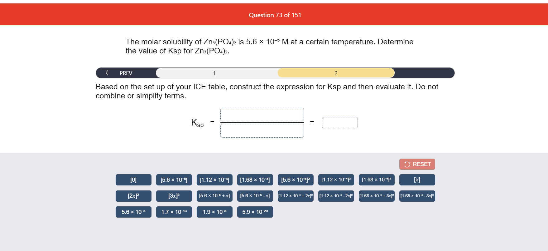 solved-question-73-of-151-the-molar-solubility-of-zn3-po4-2-chegg