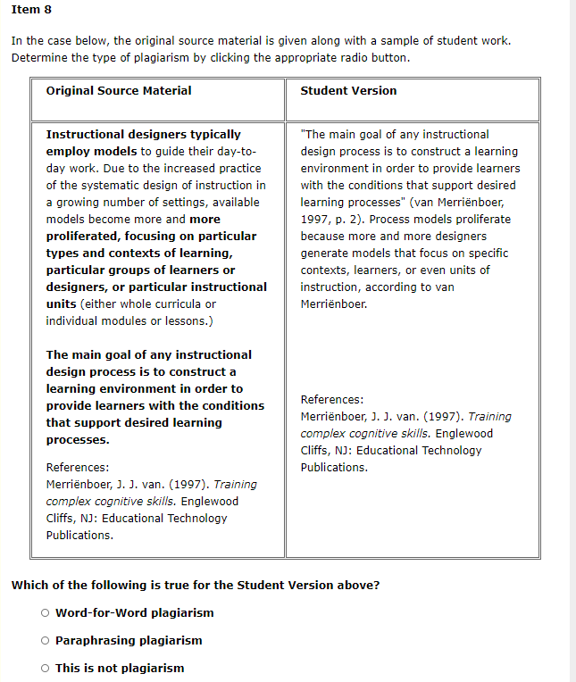 Solved Item 7 In The Case Below, The Original Source | Chegg.com