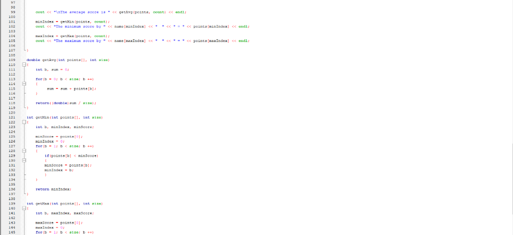 Solved Using C++ write a program to find the maximum, | Chegg.com