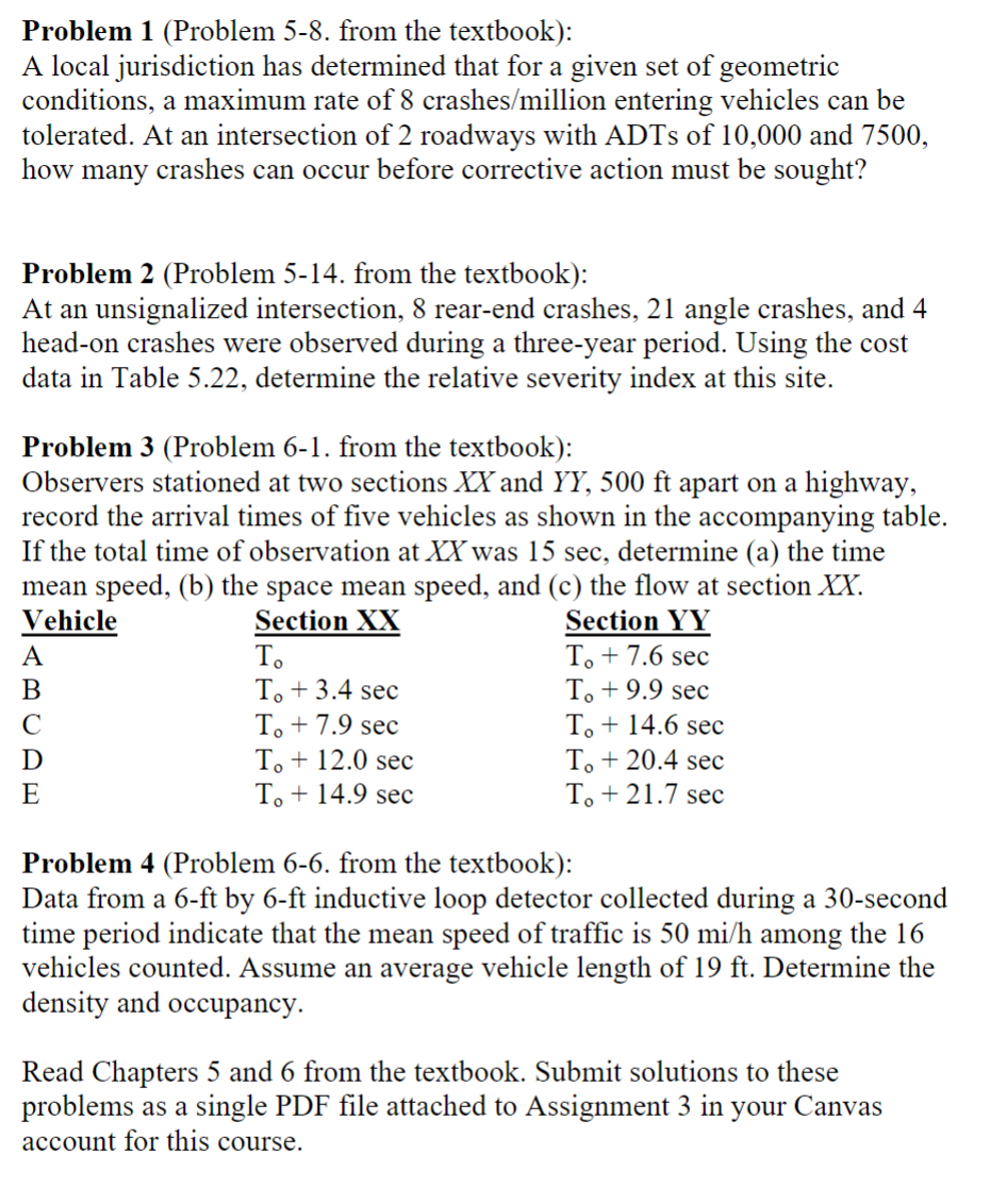 Solved Problems 3 ﻿and 4 | Chegg.com