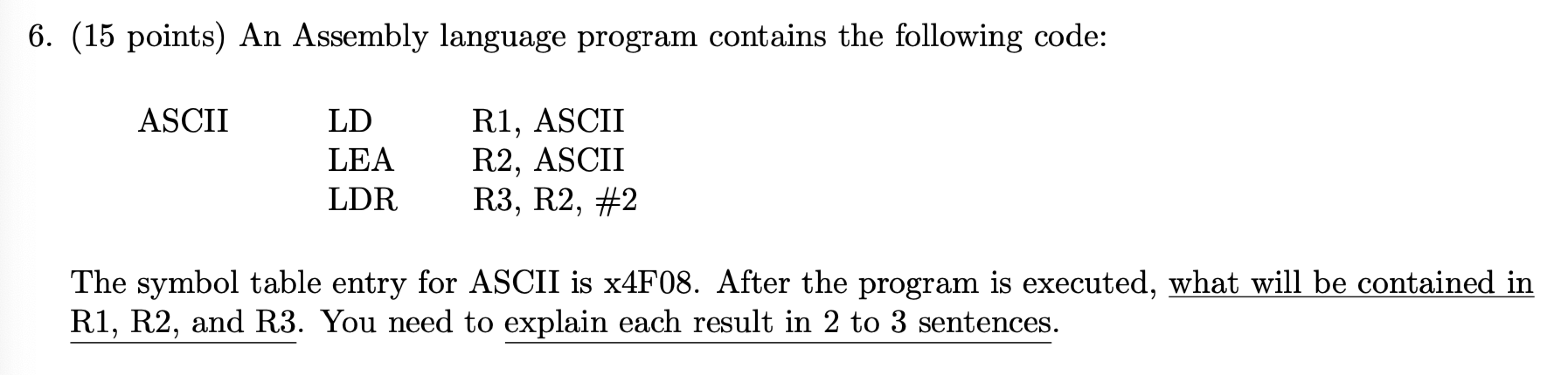 Solved 1. For each of the expression below written in 2’s | Chegg.com