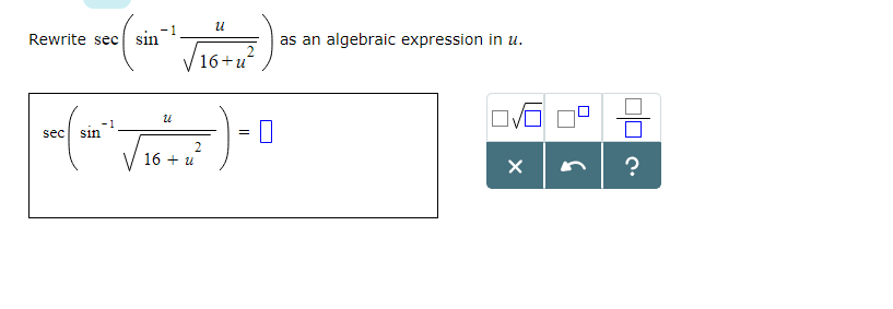 solved-rewrite-sec-sin-1-as-an-algebraic-expression-in-u-chegg